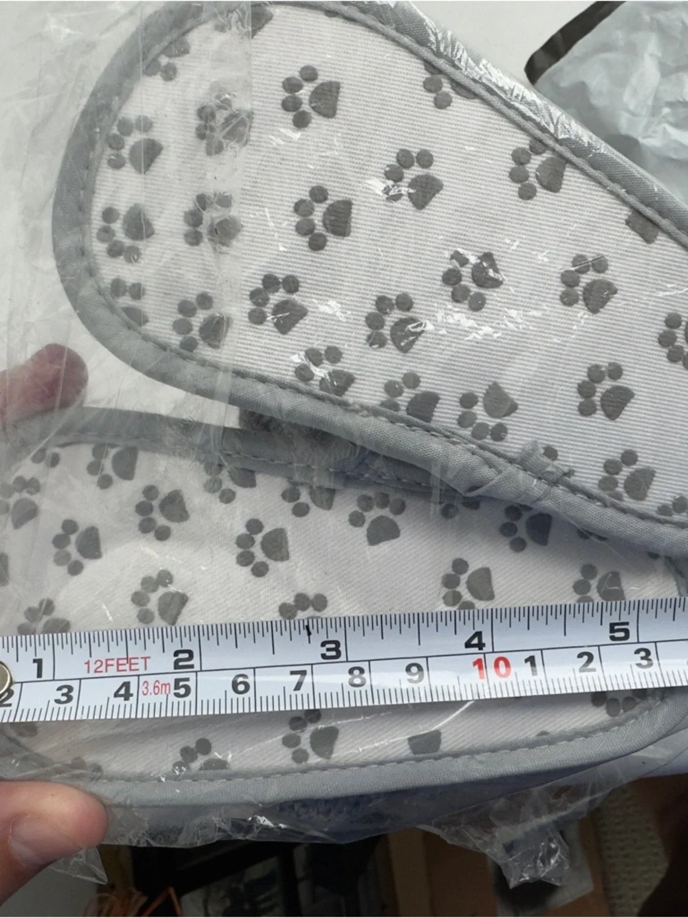 New Childs Bear Slippers Gray Sz 7